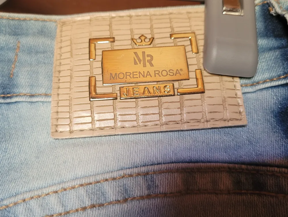 Calça Jeans Morena Rosa - Flare Destroyed Original - Tam 38