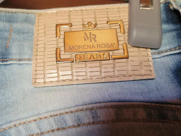 Calça Jeans Morena Rosa - Flare Destroyed Original - Tam 38