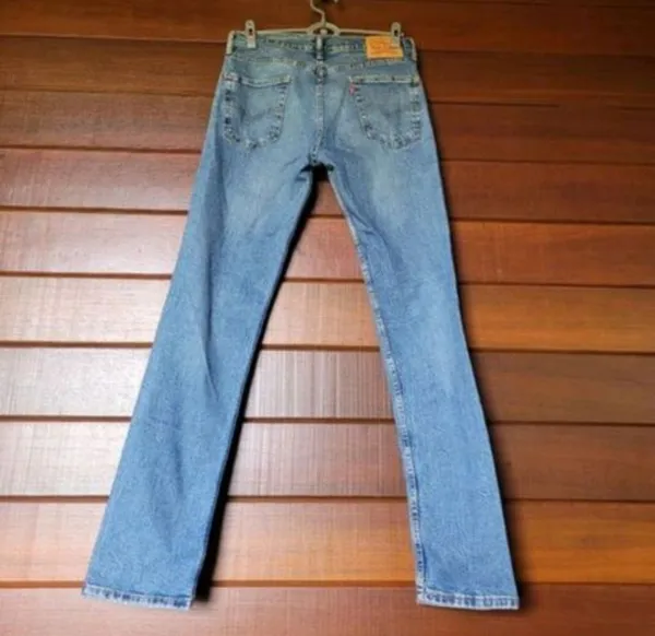 Calça Jeans Levis Original Destroyed