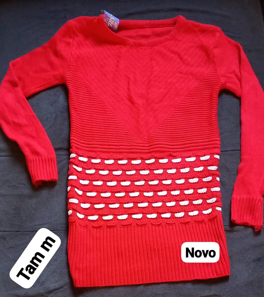 Conjunto blusão alongado  e legging de inverno apeluciada