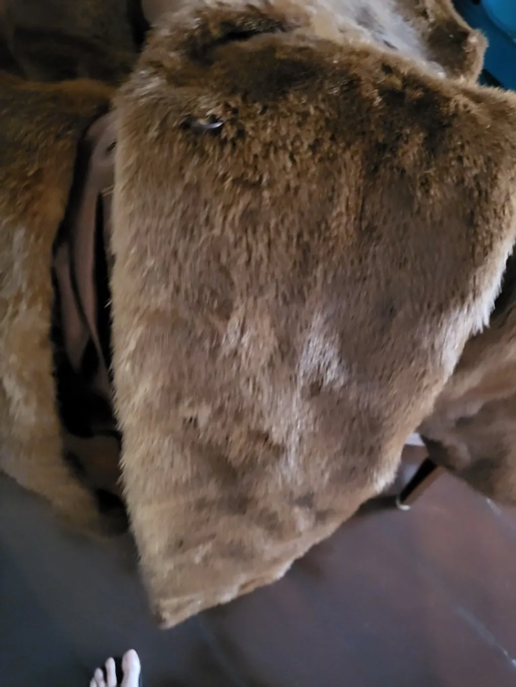 Caaaco de pele de castor, uruguaio, tam 44