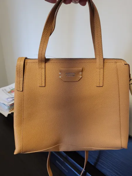 Bolsa de couro legítimo marca Arezzo