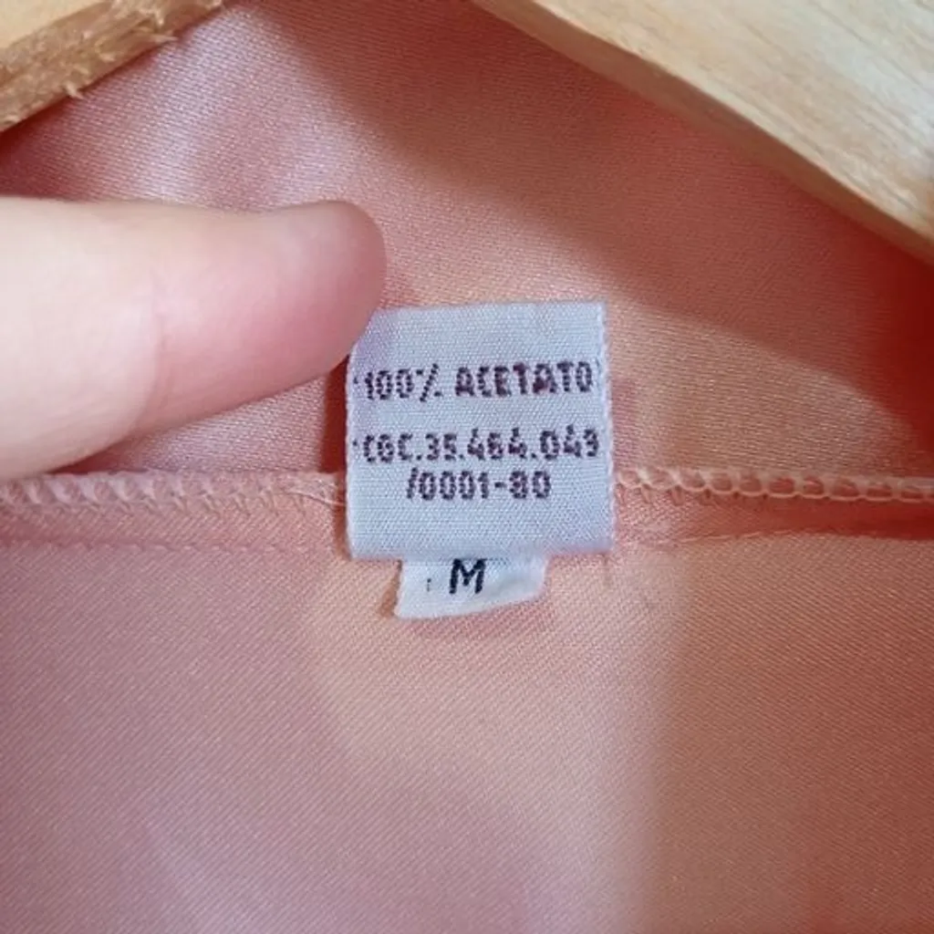 Kimono Robe Vintage CGC em Acetato – Tamanho M