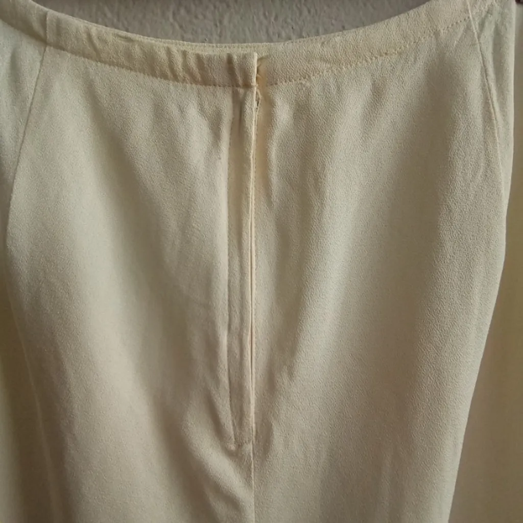 Saia lápis vintage off white | tamanho P