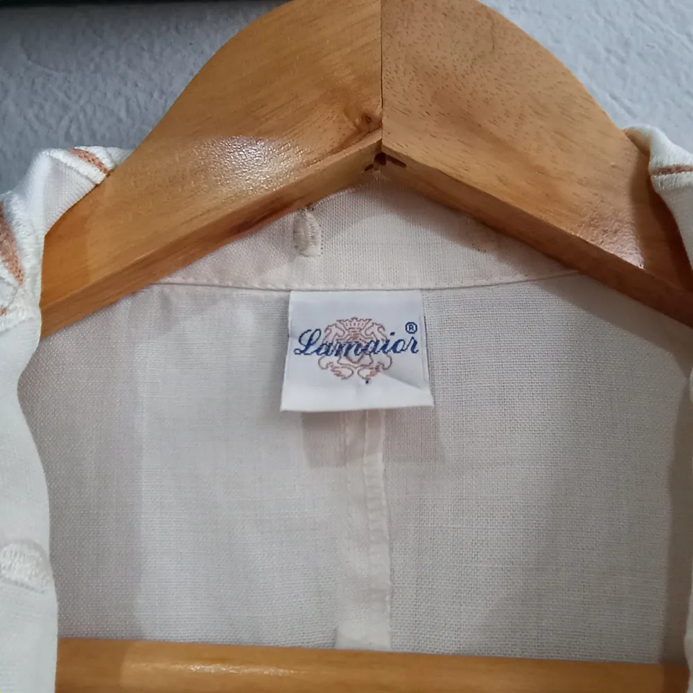 Vestido CGC em Rami Off White - Tamanho 46 veste M