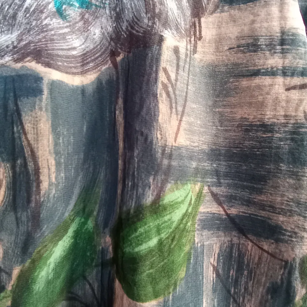 Conjunto Vintage Artesanal Floral Blazer e Saia M