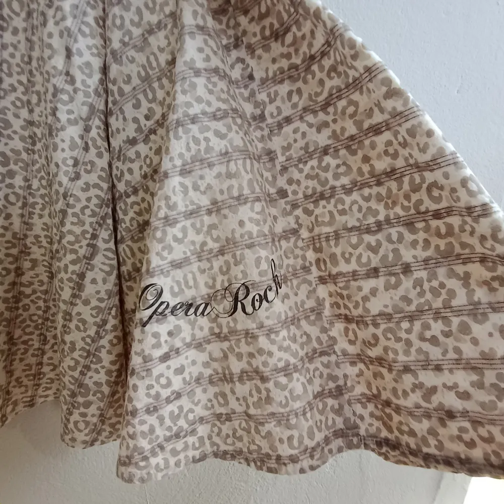 Saia Opera Rock Animal Print - Tamanho M