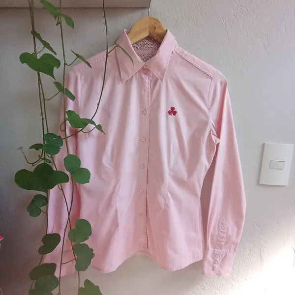 Camisa Rosa M. Officer - Tamanho P