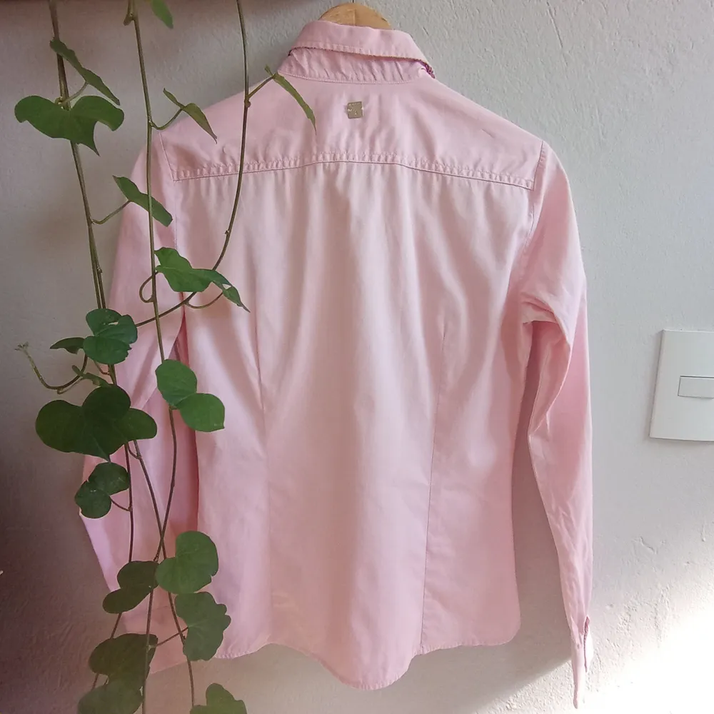 Camisa Rosa M. Officer - Tamanho P