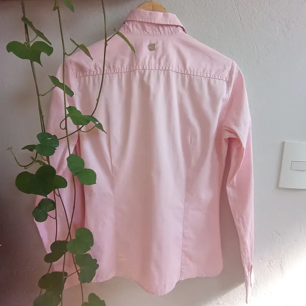 Camisa Rosa M. Officer - Tamanho P