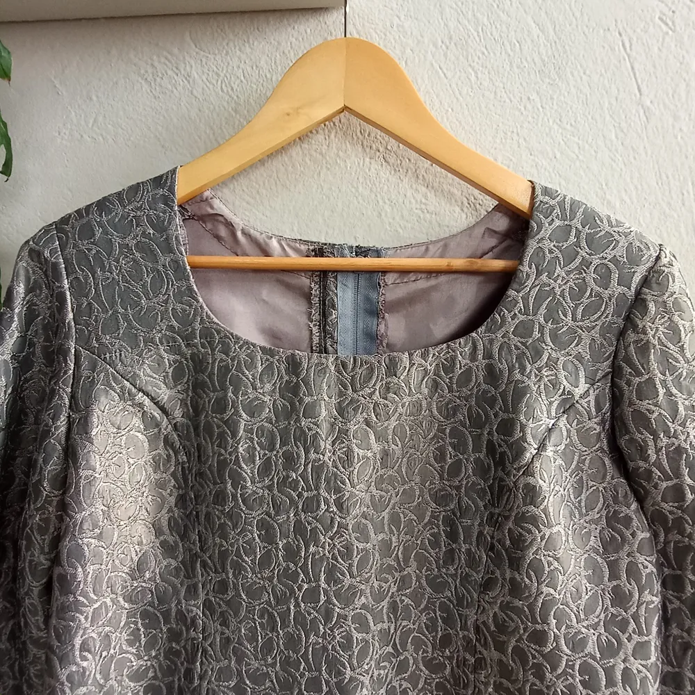 Blusa Artesanal Cinza - Tamanho GG