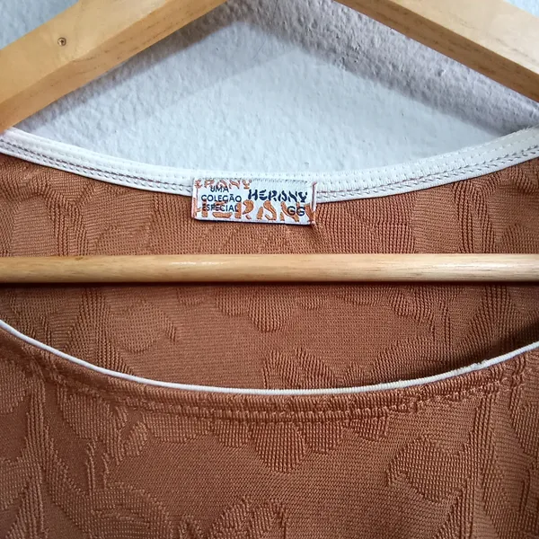 Blusa sobreposta vintage - Tamanho GG