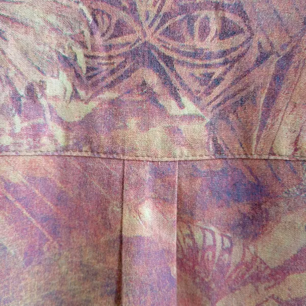 Camisa masculina étnica em algodão - Tamanho GG