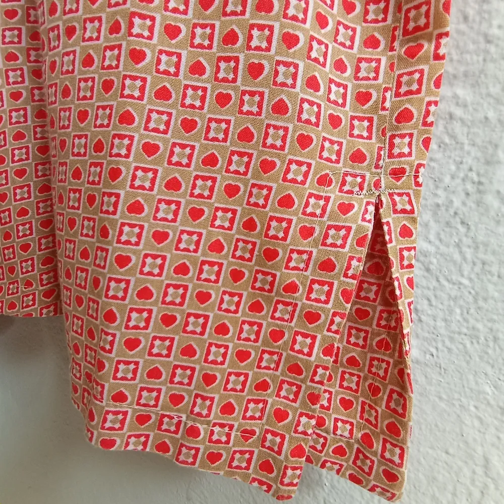 Camisa feminina vintage anos 70 - Tamanho G