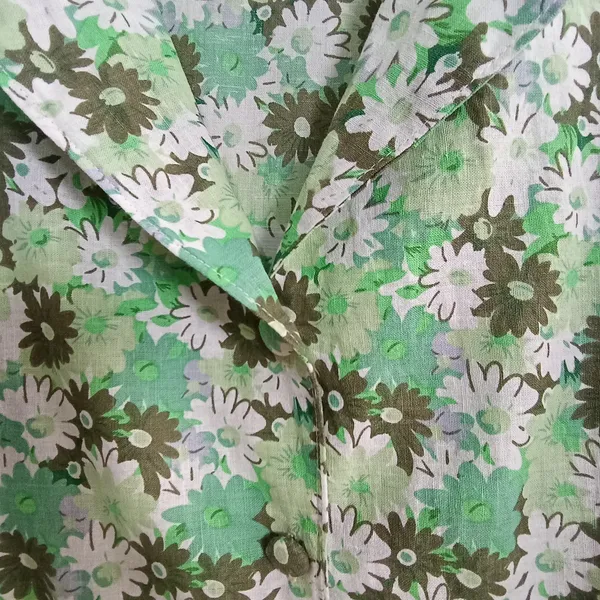 Camisa vintage em linho - Tamanho G