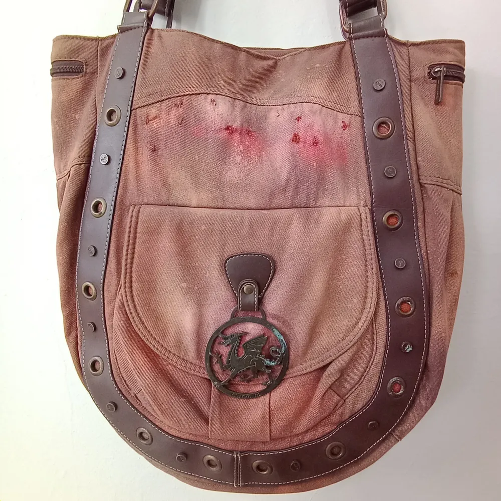 Bolsa de ombro Carmim Y2K anos 2000