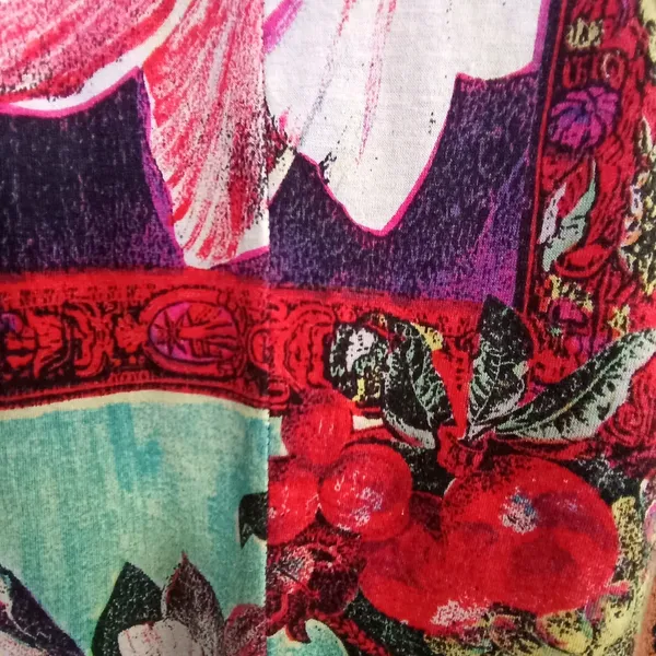 Blusa Artesanal em Malha de Algodão - Tamanho G