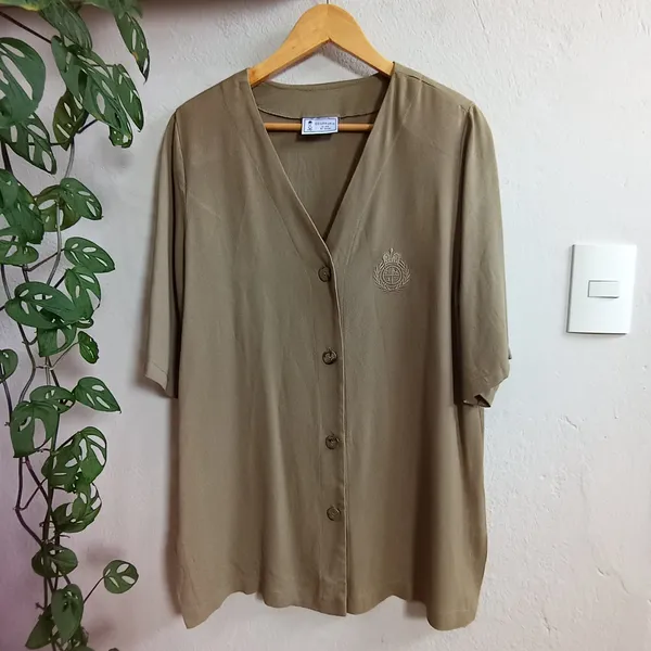 Blusa Vintage Confraria Verde Oliva Tamanho G