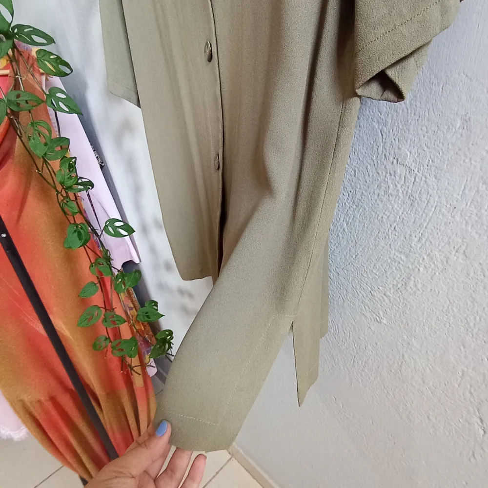 Blusa Vintage Confraria Verde Oliva Tamanho G