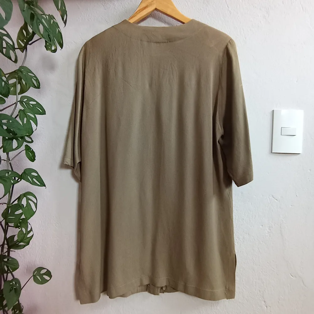 Blusa Vintage Confraria Verde Oliva Tamanho G