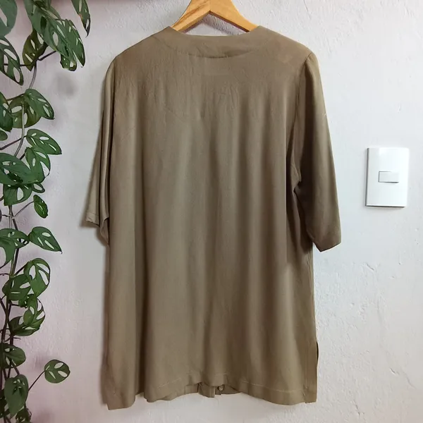 Blusa Vintage Confraria Verde Oliva Tamanho G
