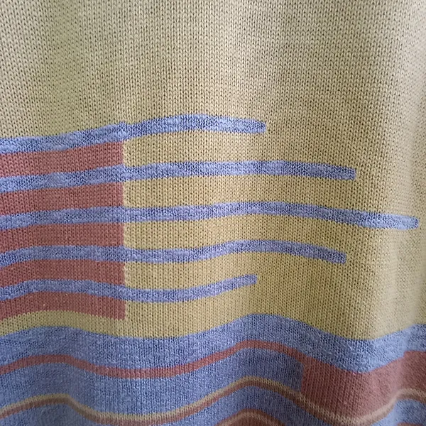 Blusa de Tricô Leve Amarela Tamanho G