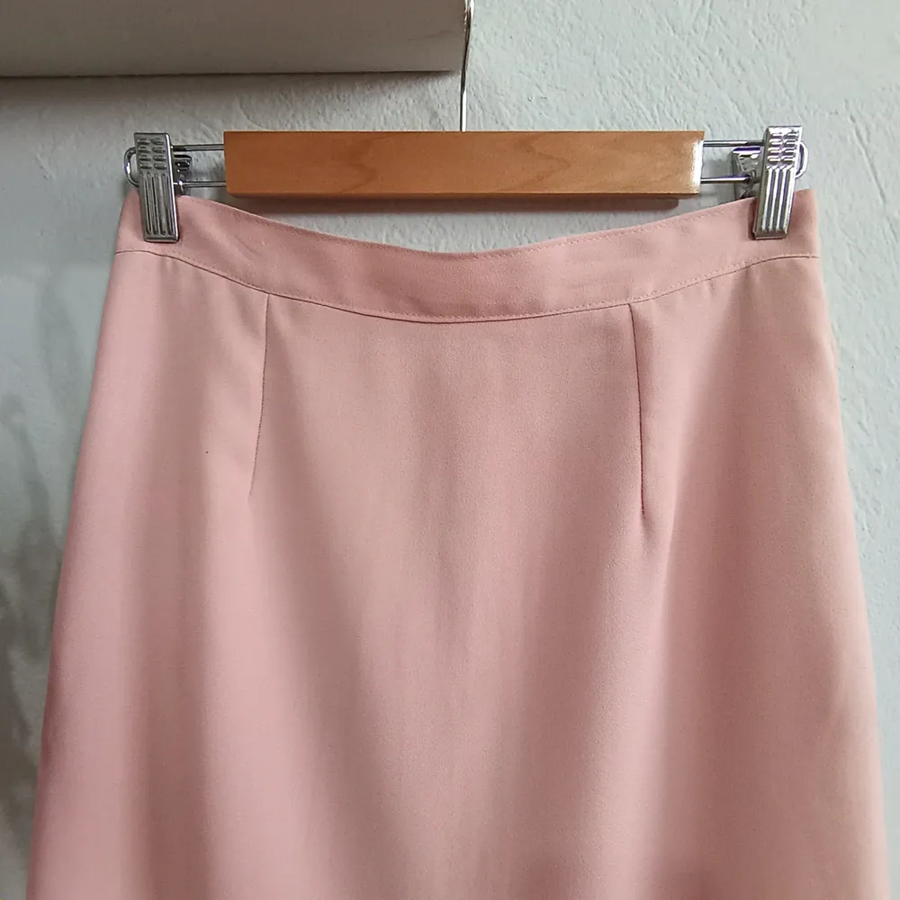 Saia de Alfaiataria Rosa Quartzo Tamanho P