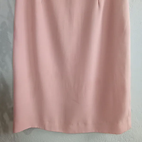 Saia de Alfaiataria Rosa Quartzo Tamanho P