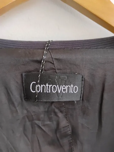 Controvento Blazer grafite risca de giz - M