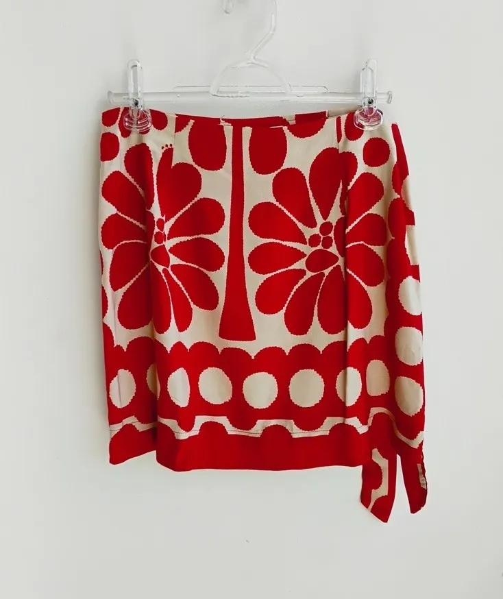 Farm Saia curta envelope floral Palermo - P