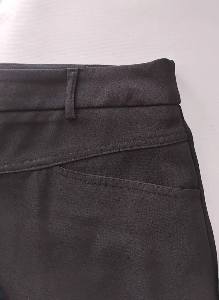 Cortelle Calça de alfaiataria Alladin em crepe preto - 44 42