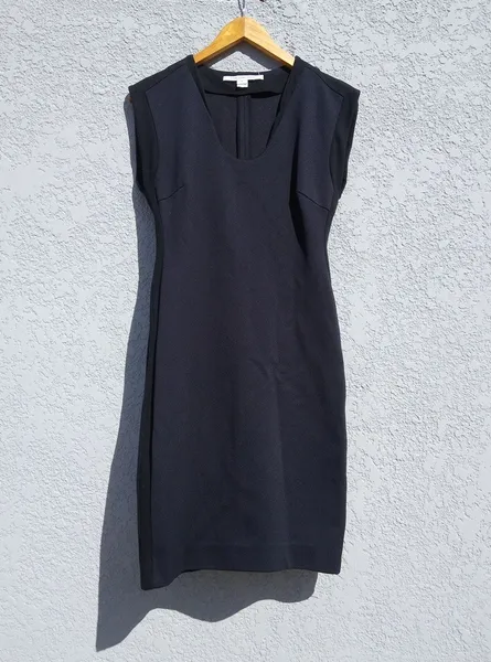 Diane Von Furstenberg vestido tubinho preto - M