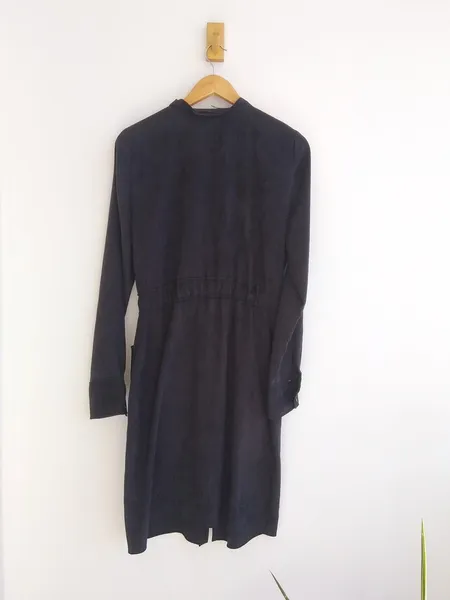 Elie Tahari Vestido tipo parka preto - M