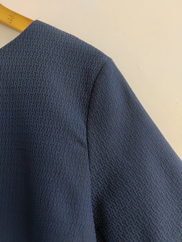 Annexe t-shirt azul-marinho texturizada - 42 veste 44