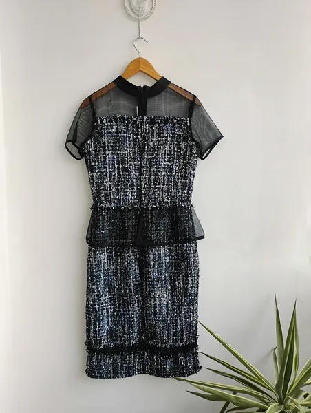 Iorane vestido em tweed com brilhos - 40
