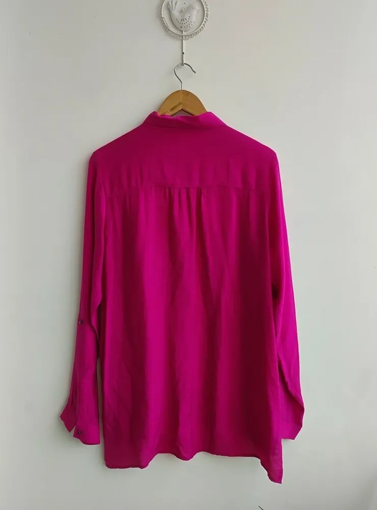 Shoulder camisa pink manga longa - 46