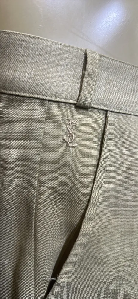 Calça social Yves Saint Laurent