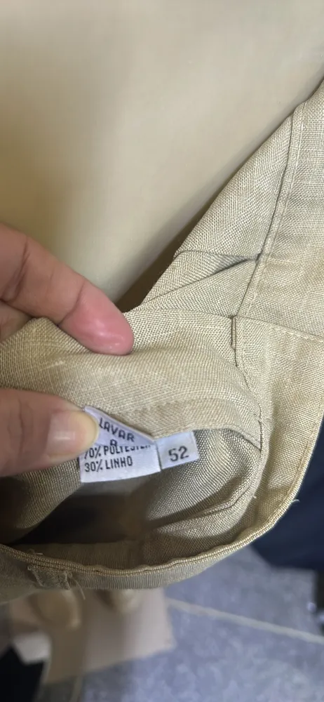 Calça social Yves Saint Laurent