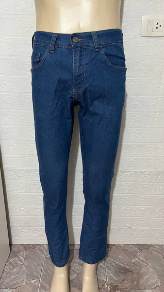 Calça jeans masculina preta da Polo Wear
