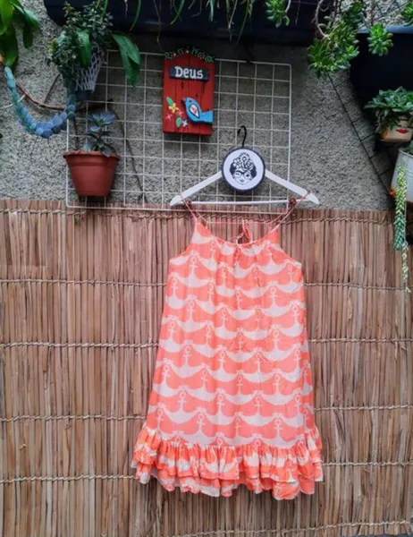 vestido curto Farm