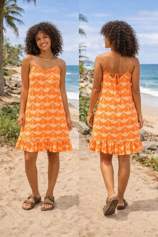 vestido curto Farm
