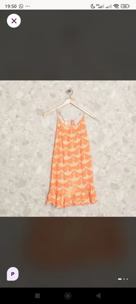 vestido curto Farm