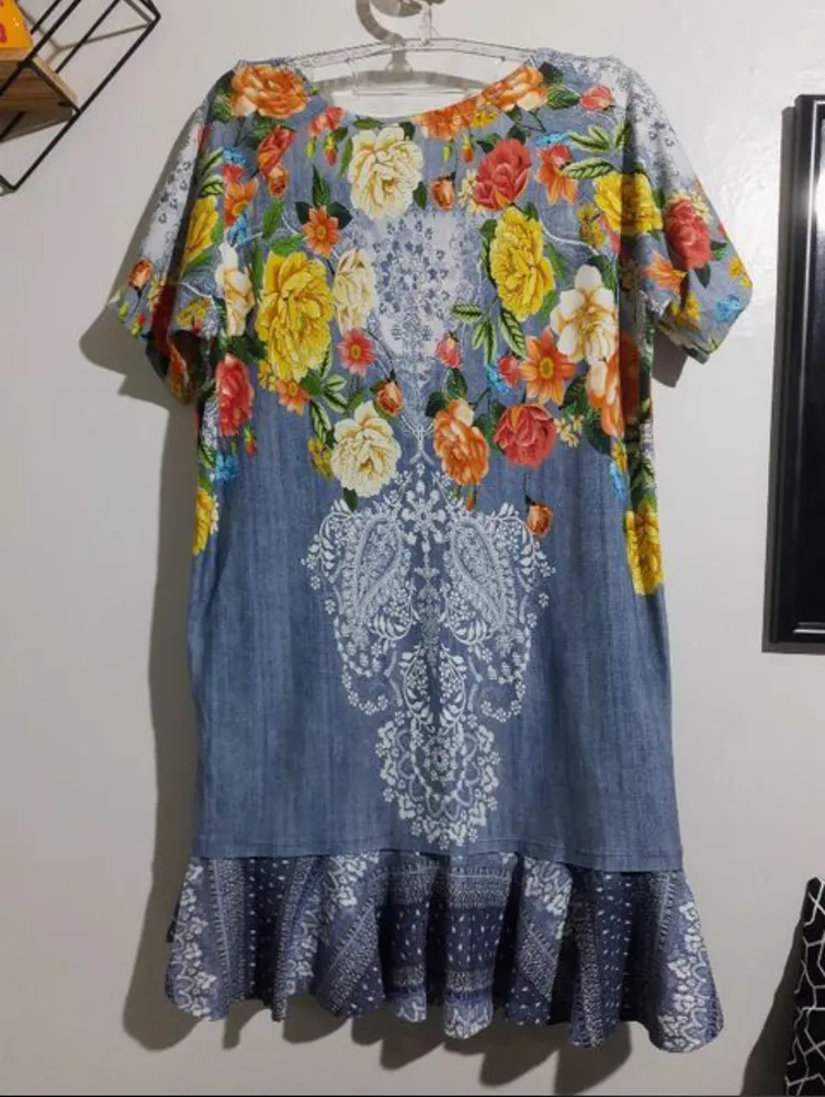 vestido curto Farm