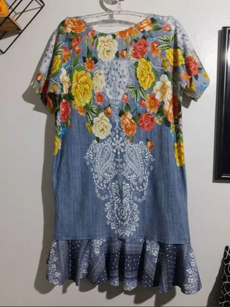 vestido curto Farm