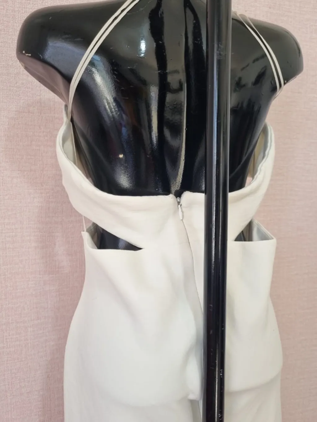 VESTIDO BRANCO TOMARA QUE CAIA MIDI ZARA