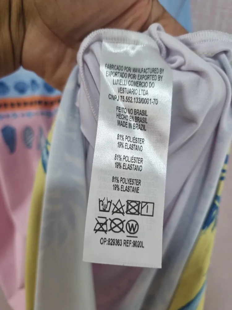 Vestido tubinho midi praiano Lez a Lez