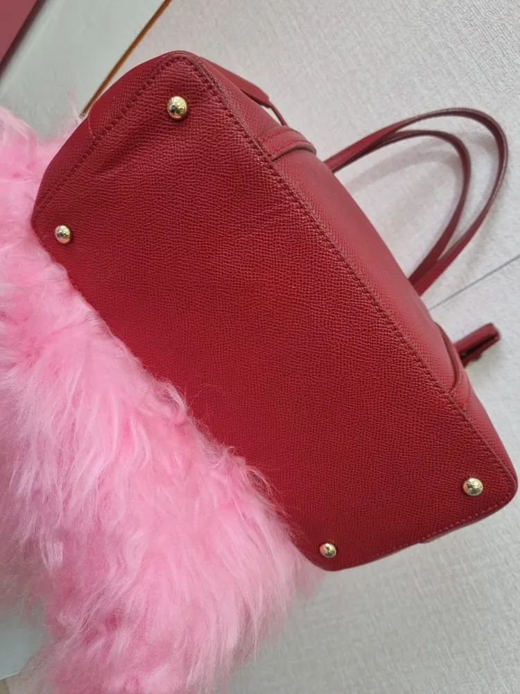 Bolsa TOTE Dolce & Gabbana EM COURO VERMELHA