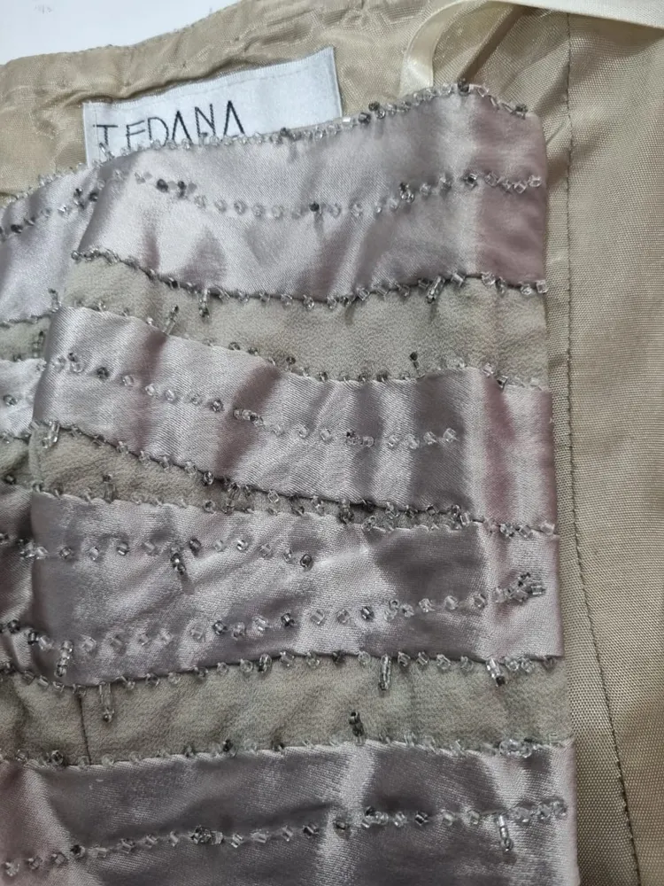 tomara que caia vintage seda pura bordado