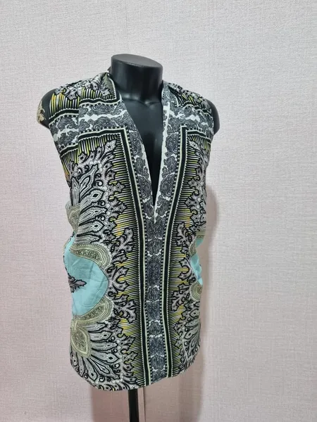 Blusa frente unica em seda Daslu