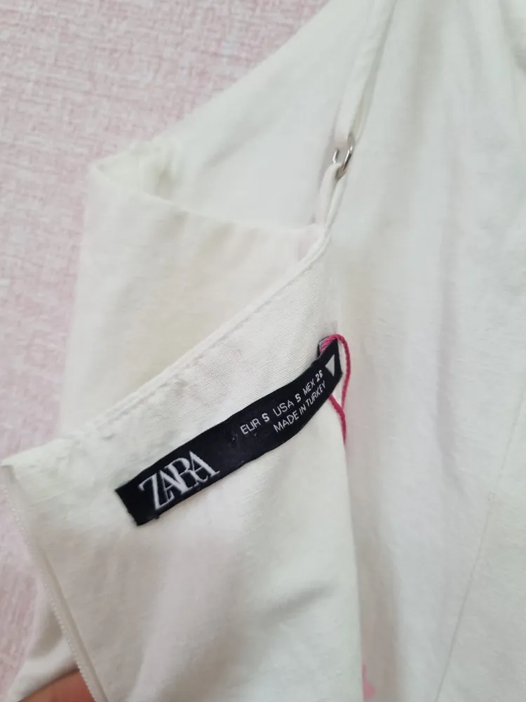 VESTIDO OFF WRITE CURTO DRAPEADO DE ALCINHA